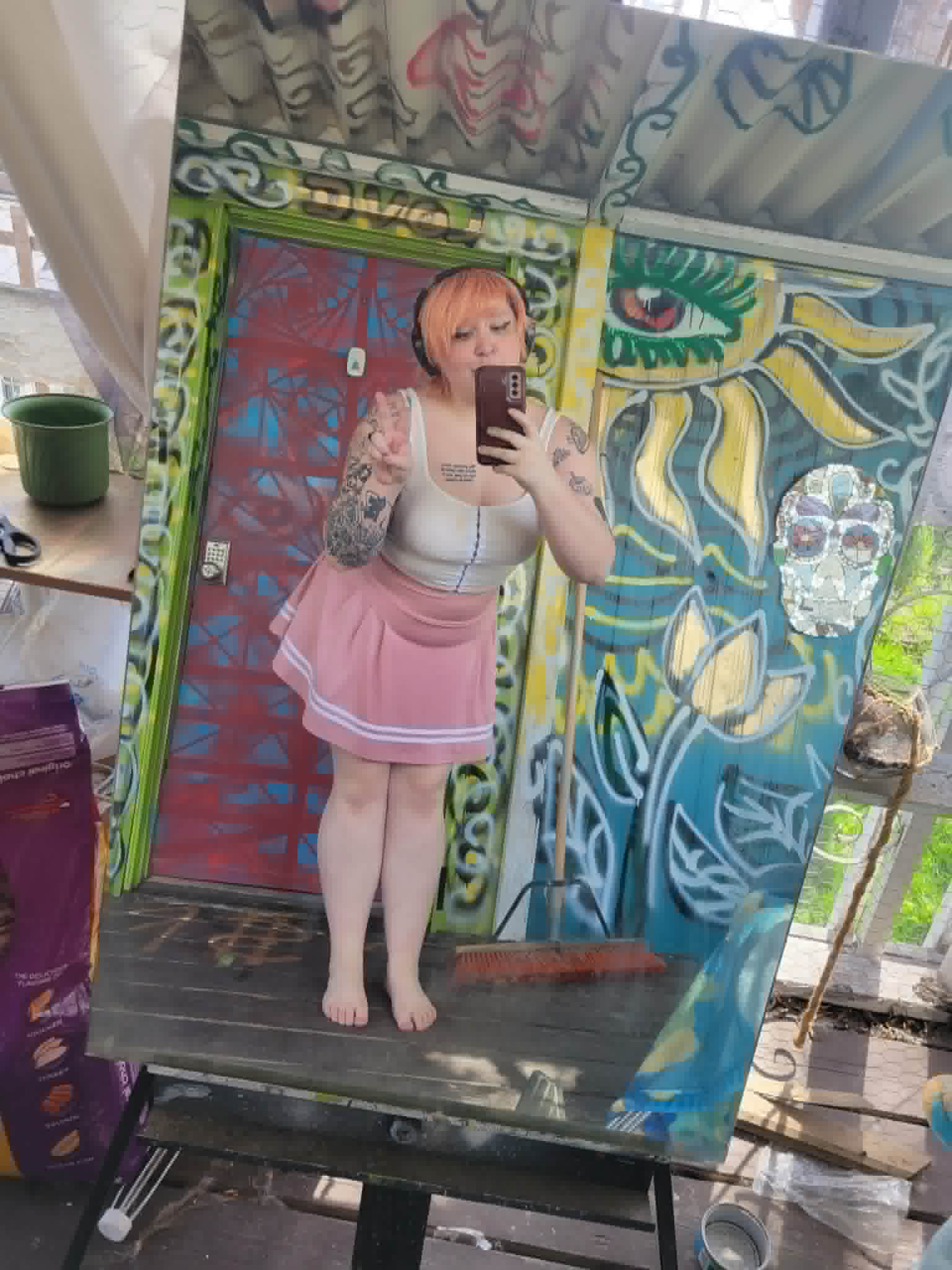 Trailer mural